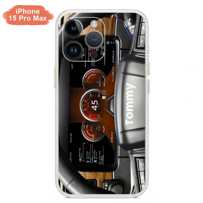 Personalized Truck Dashboard Phone Case - Case For Iphone, Samsung and Xiaomi - 6D8KY1