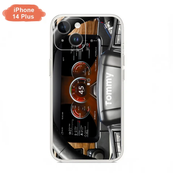 Personalized Truck Dashboard Phone Case - Case For Iphone, Samsung and Xiaomi - 6D8KY1