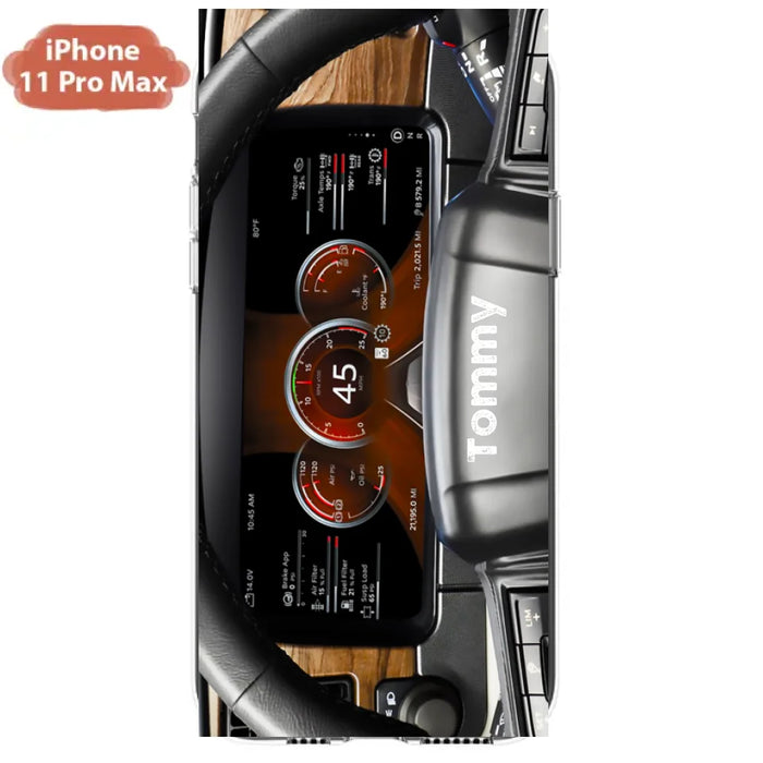 Personalized Truck Dashboard Phone Case - Case For Iphone, Samsung and Xiaomi - 6D8KY1