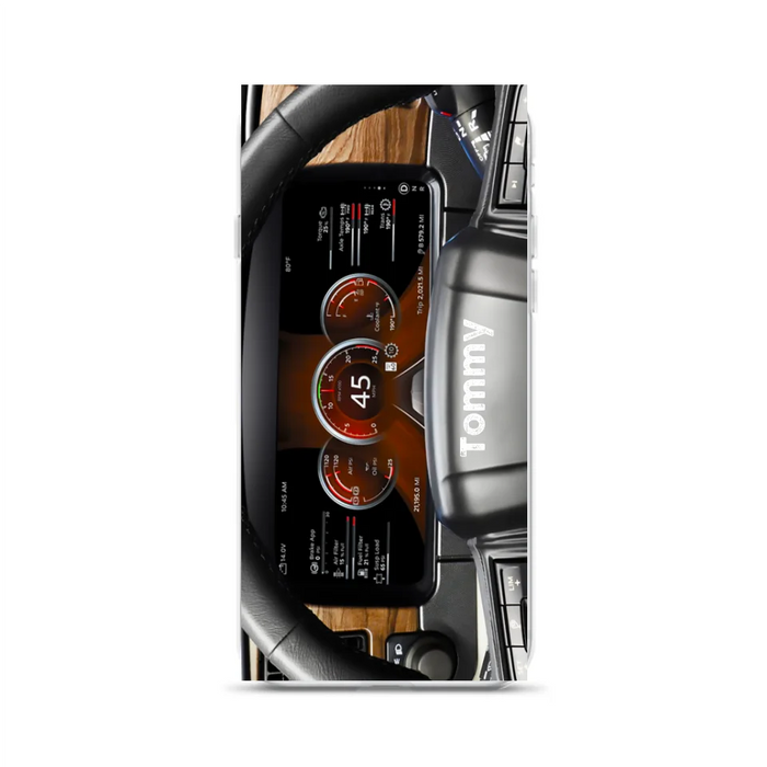 Personalized Truck Dashboard Phone Case - Case For Iphone, Samsung and Xiaomi - 6D8KY1