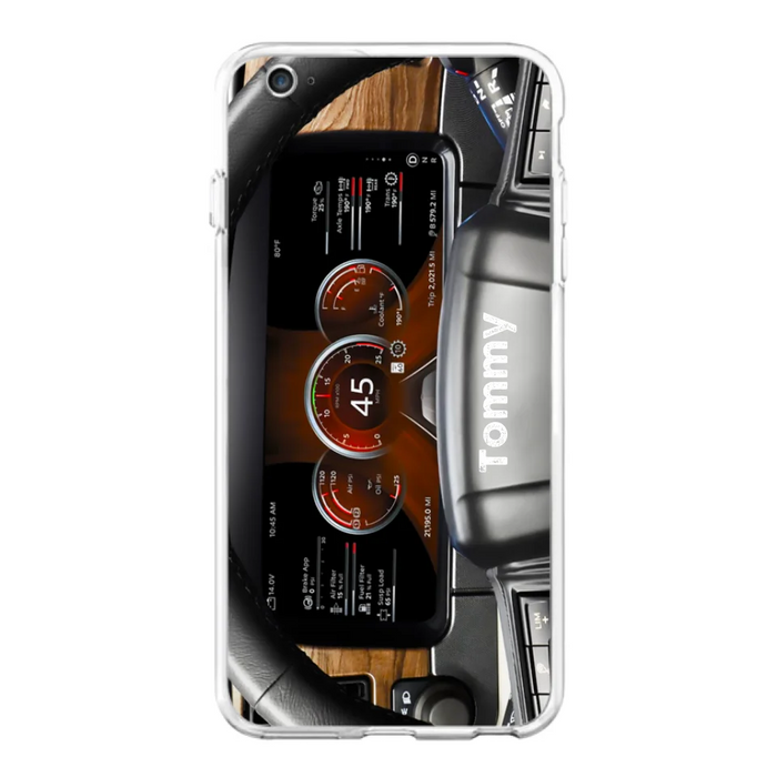 Personalized Truck Dashboard Phone Case - Case For Iphone, Samsung and Xiaomi - 6D8KY1