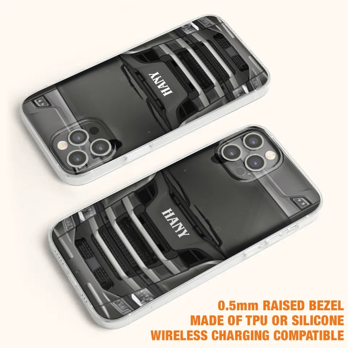 Personalized Heavy Truck Phone Case - Gift Idea For Truckers - Case For iPhone, Samsung and Xiaomi - PGS2ML