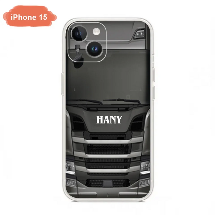 Personalized Heavy Truck Phone Case - Gift Idea For Truckers - Case For iPhone, Samsung and Xiaomi - PGS2ML