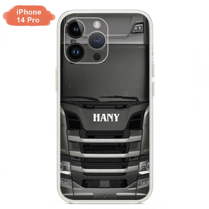 Personalized Heavy Truck Phone Case - Gift Idea For Truckers - Case For iPhone, Samsung and Xiaomi - PGS2ML
