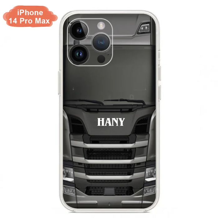 Personalized Heavy Truck Phone Case - Gift Idea For Truckers - Case For iPhone, Samsung and Xiaomi - PGS2ML