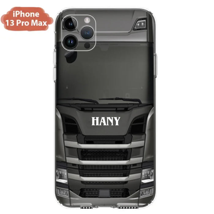 Personalized Heavy Truck Phone Case - Gift Idea For Truckers - Case For iPhone, Samsung and Xiaomi - PGS2ML