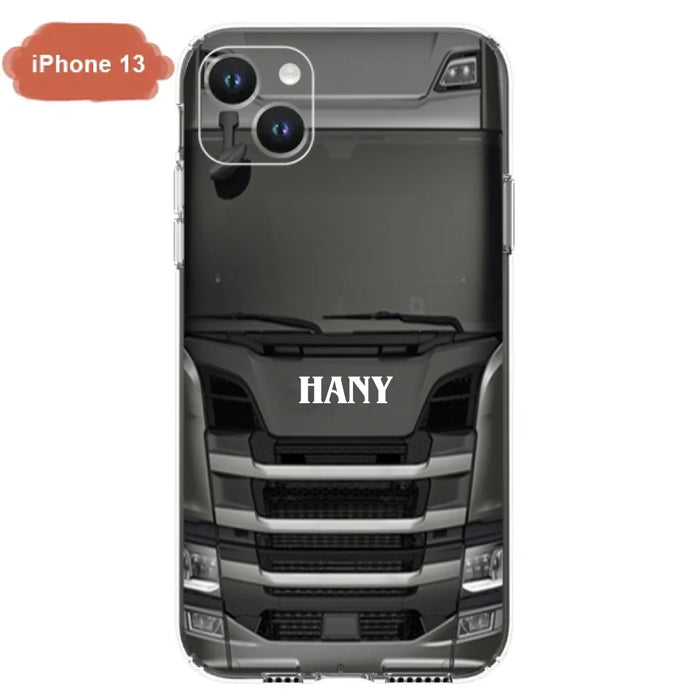 Personalized Heavy Truck Phone Case - Gift Idea For Truckers - Case For iPhone, Samsung and Xiaomi - PGS2ML