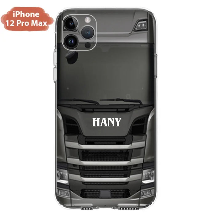 Personalized Heavy Truck Phone Case - Gift Idea For Truckers - Case For iPhone, Samsung and Xiaomi - PGS2ML