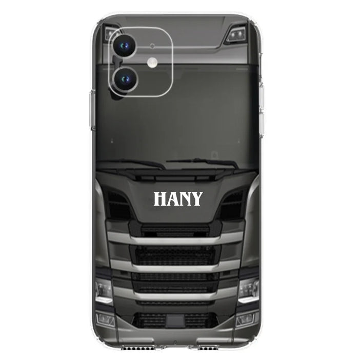 Personalized Heavy Truck Phone Case - Gift Idea For Truckers - Case For iPhone, Samsung and Xiaomi - PGS2ML