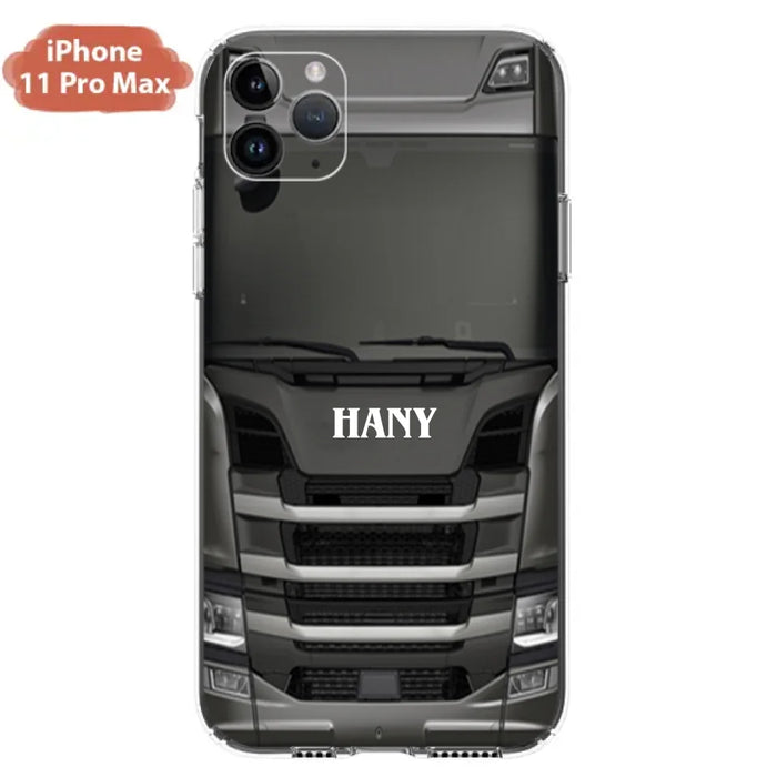 Personalized Heavy Truck Phone Case - Gift Idea For Truckers - Case For iPhone, Samsung and Xiaomi - PGS2ML