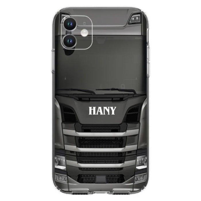 Personalized Heavy Truck Phone Case - Gift Idea For Truckers - Case For iPhone, Samsung and Xiaomi - PGS2ML