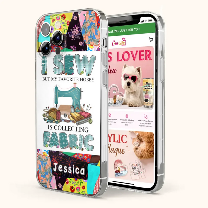 Personalized Sewing Phone Case - Phone Case For iPhone, Samsung and Xiaomi - 8WU8I3