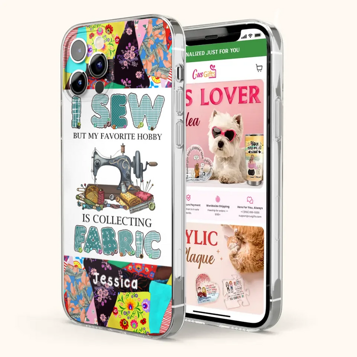Personalized Sewing Phone Case - Case For iPhone, Samsung and Xiaomi - 8WU8I3
