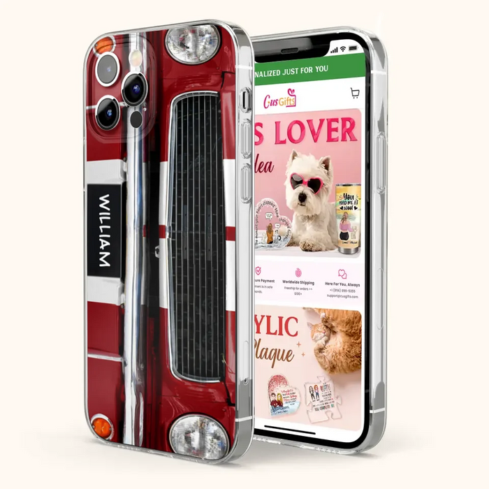 Personalized Mustang Phone Case - Case For iPhone, Samsung and Xiaomi - P41HME