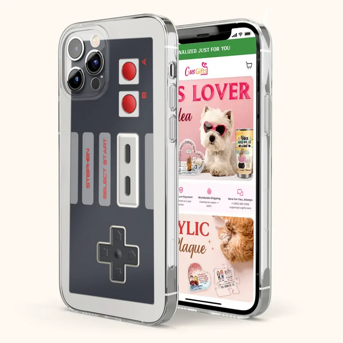 Personalized Classic Game Controller Phone Case - Case For iPhone, Samsung - 812E12