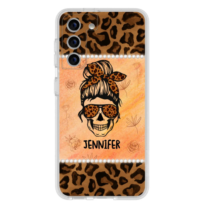 Custom Personalized Skull Phone Case - Phone Case For iPhone, Samsung and Xiaomi