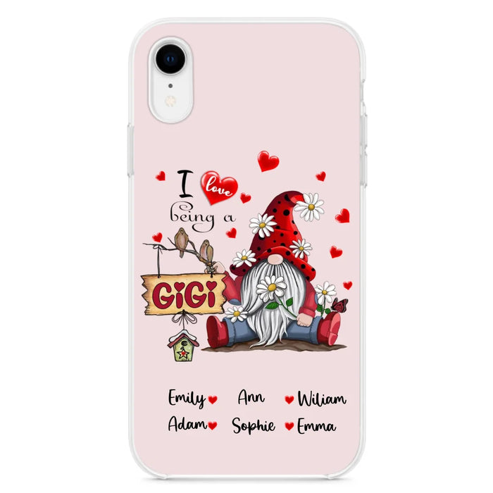 Custom Personalized Phone Case - I Love Being a Grandma - R5OIKQ