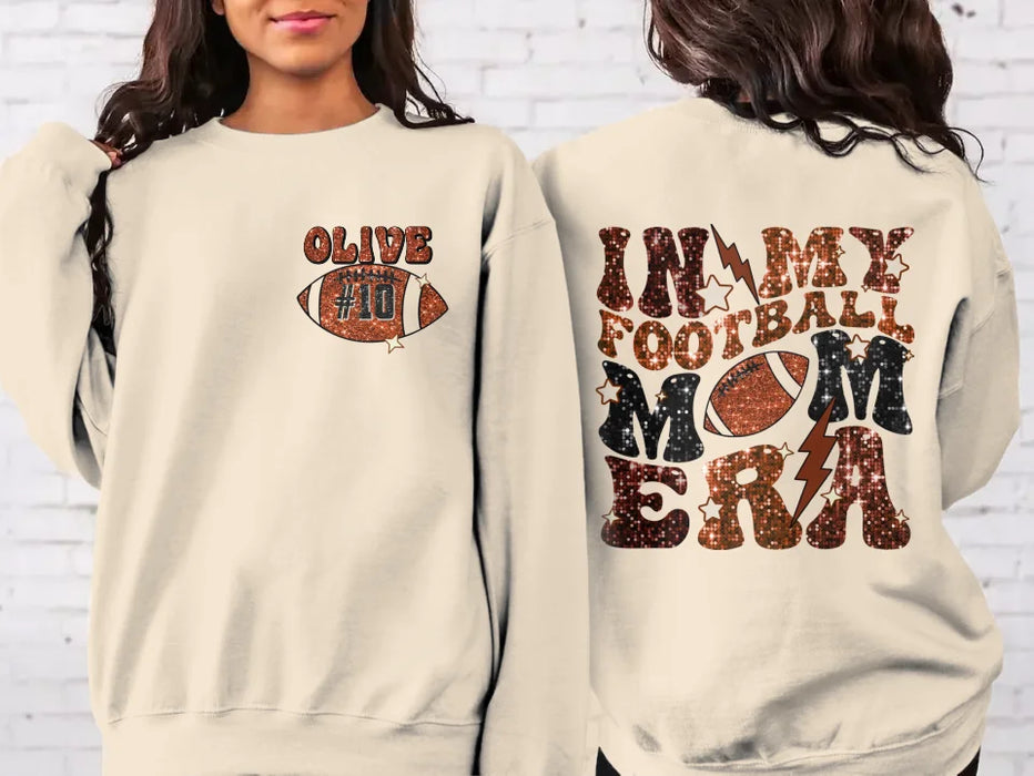 Personalized Football Mom Era Sweater - Gift Idea For Mother