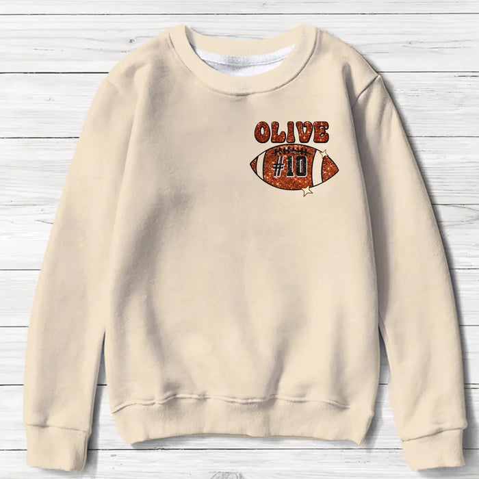 Personalized Football Mom Era Sweater - Gift Idea For Mother