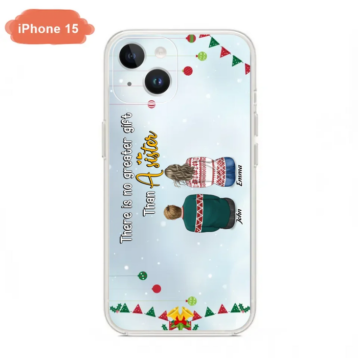 Personalized Christmas Brothers & Sisters Phone Case - Christmas Gift Idea For Siblings - Up to 12 People - Life Is Better With Brothers & Sisters - Case For iPhone And Samsung