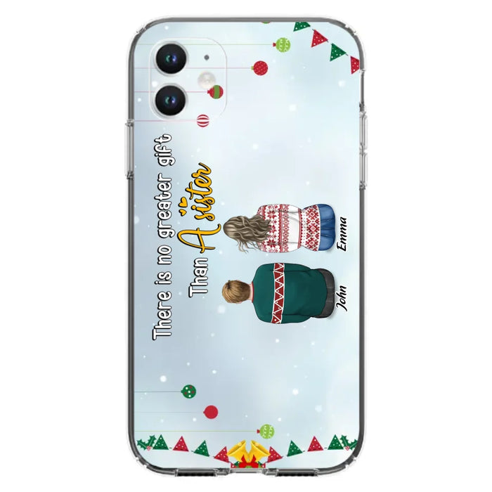 Personalized Christmas Brothers & Sisters Phone Case - Christmas Gift Idea For Siblings - Up to 12 People - Life Is Better With Brothers & Sisters - Case For iPhone And Samsung