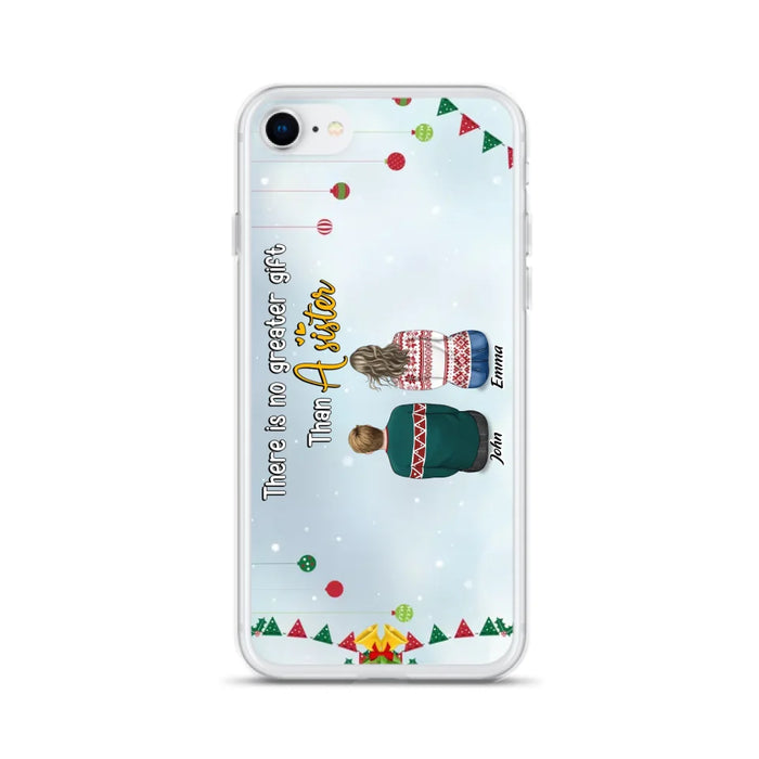 Personalized Christmas Brothers & Sisters Phone Case - Christmas Gift Idea For Siblings - Up to 12 People - Life Is Better With Brothers & Sisters - Case For iPhone And Samsung