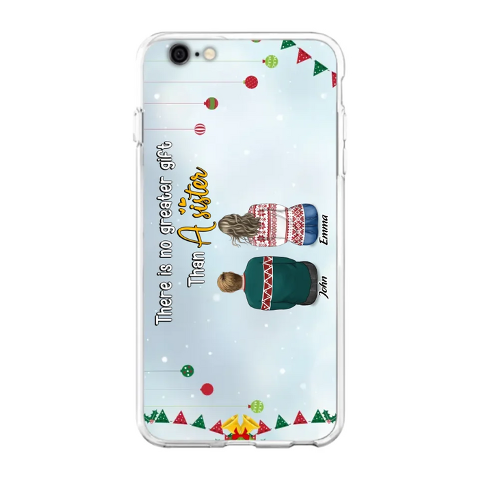 Personalized Christmas Brothers & Sisters Phone Case - Christmas Gift Idea For Siblings - Up to 12 People - Life Is Better With Brothers & Sisters - Case For iPhone And Samsung