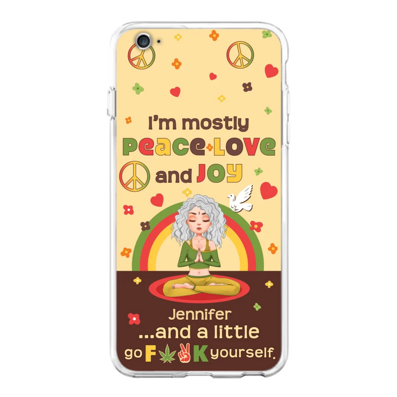 Custom Personalized Yoga Phone Case - Gift Idea For Yoga Lover - Case for iPhone & Samsung