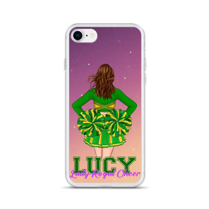 Personalized Cheerleading Phone Case - Birthday Gift For Cheerleading Coach, Cheerleader - Case For iPhone And Samsung