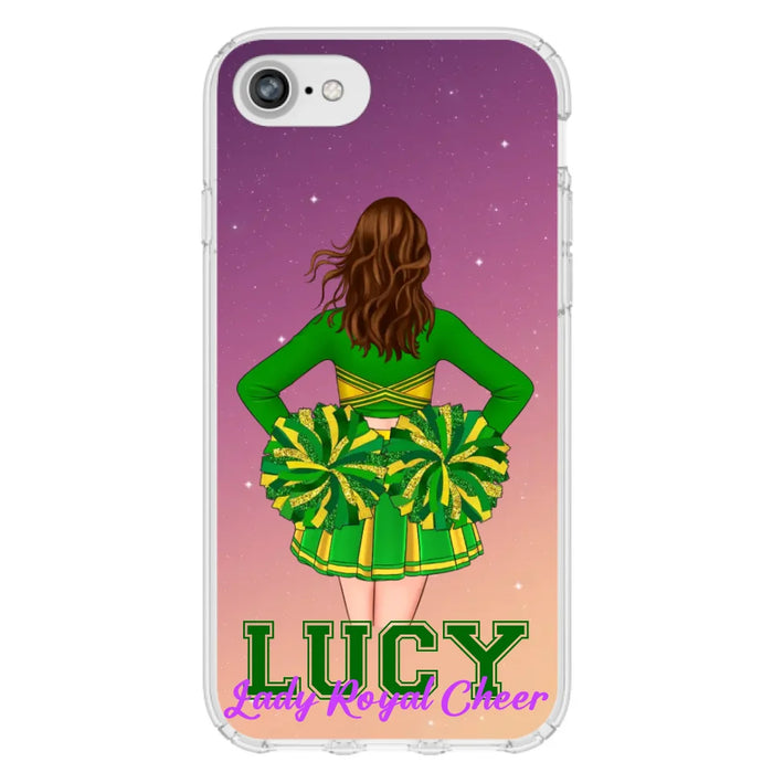 Personalized Cheerleading Phone Case - Birthday Gift For Cheerleading Coach, Cheerleader - Case For iPhone And Samsung
