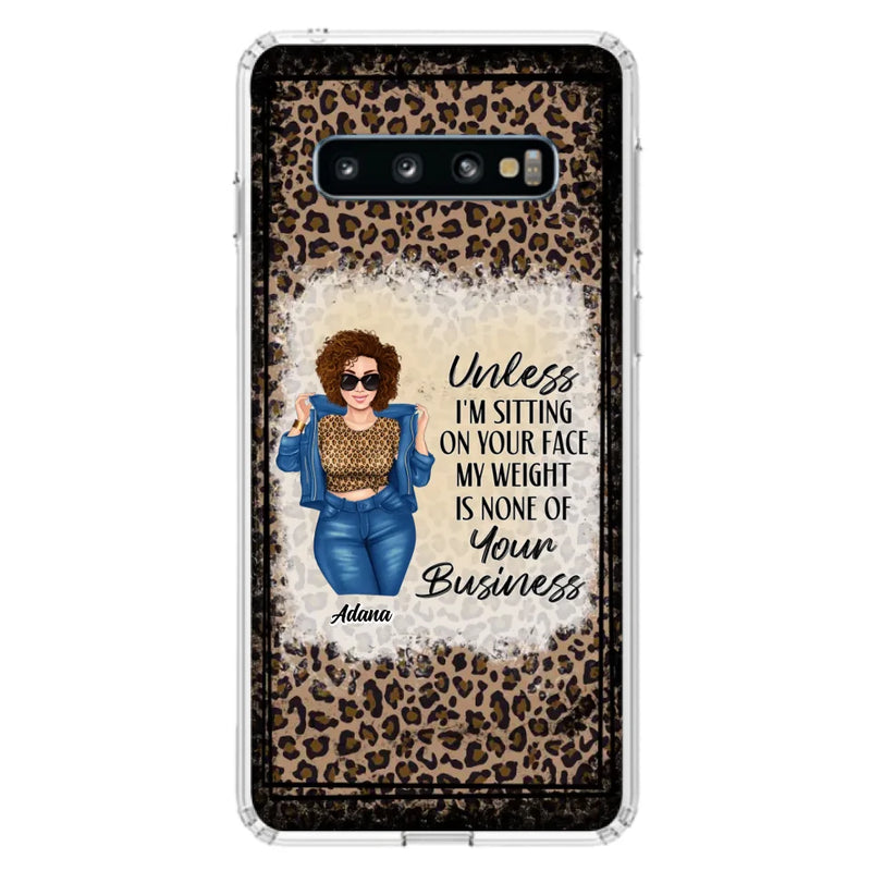 Custom Personalized Sassy Thick Girl Phone Case - Gift For Friend/ Sister/ Birthday Gift - Case For iPhone And Samsung
