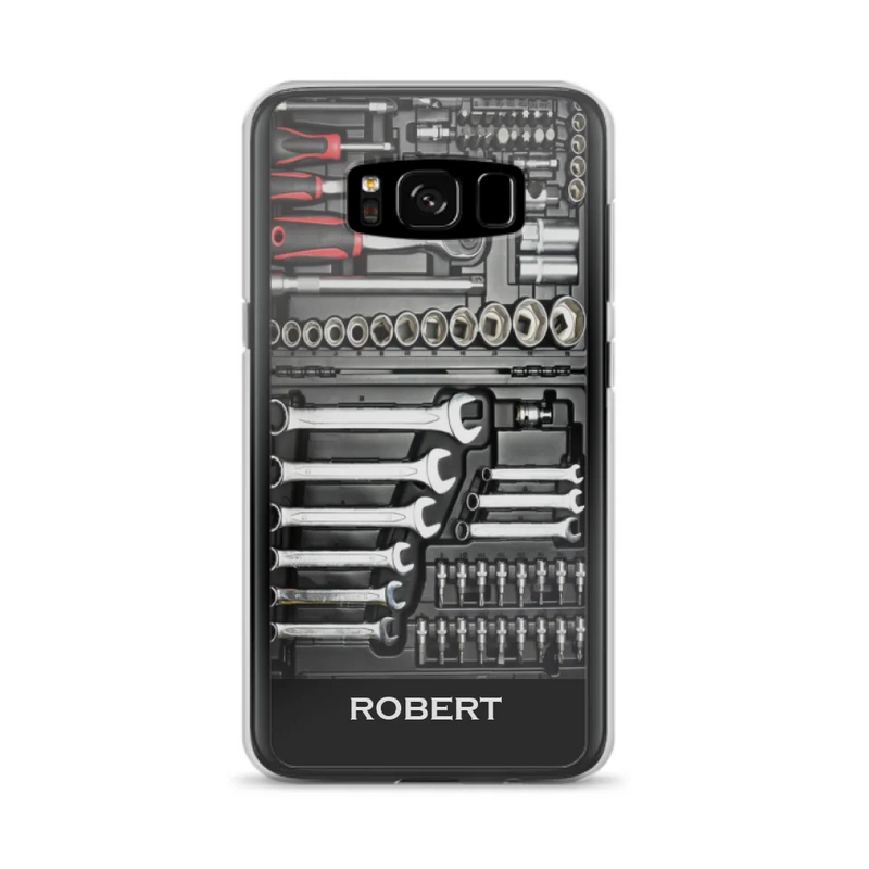 Custom Personalized Mechanic Toolbox Phone Case - Case For iPhone, Samsung And Xiaomi - RCT18X