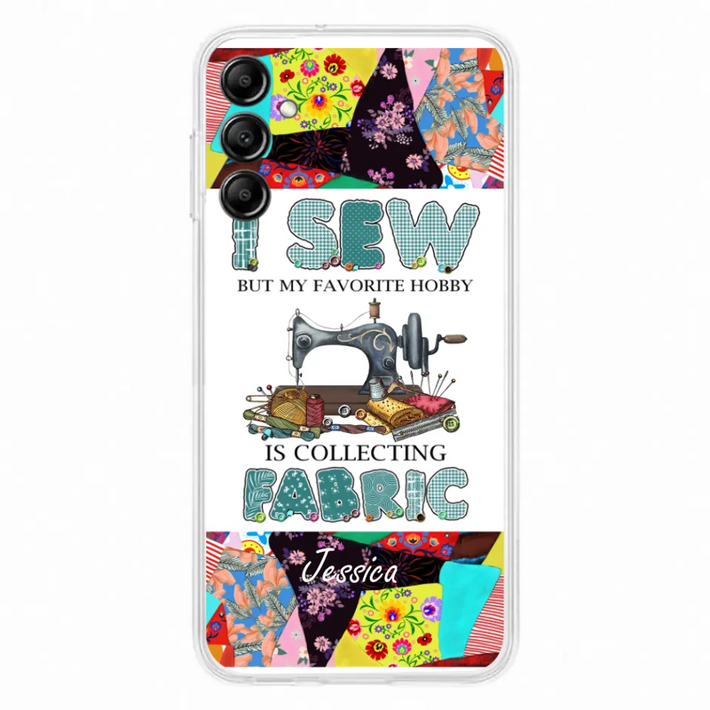Custom Personalized Sewing Machine Phone Case - Gift Idea For Sewing Lovers - Case For iPhone, Samsung and Xiaomi - 8WU8I3
