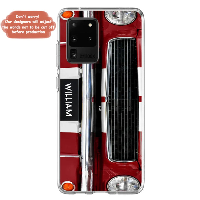 Personalized Mustang Phone Case - Case For iPhone, Samsung and Xiaomi - P41HME