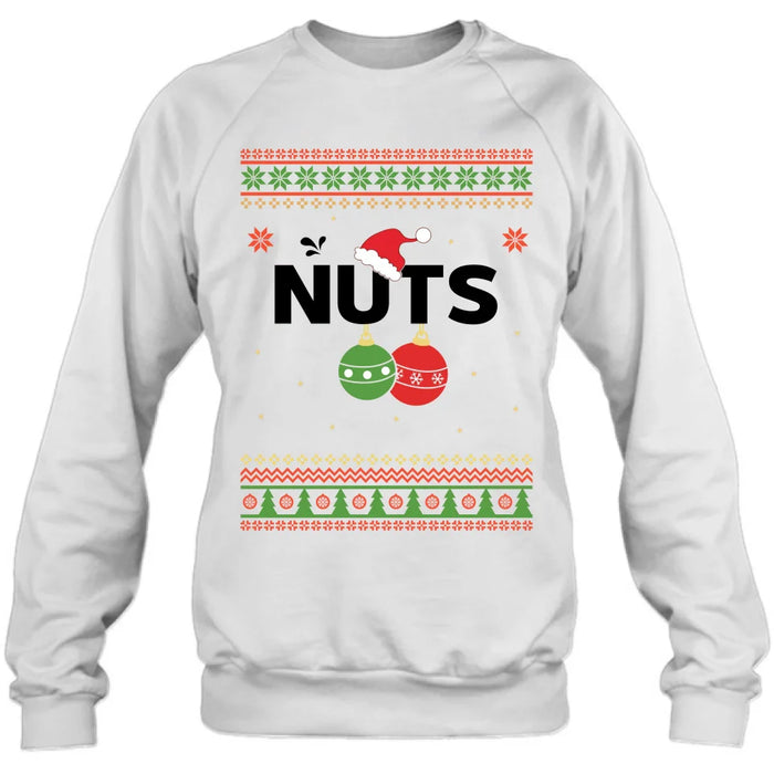 Personalized Couple Sweatshirt - Christmas Gift Idea For Couple/Him/Her
