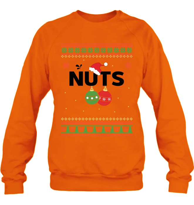 Personalized Couple Sweatshirt - Christmas Gift Idea For Couple/Him/Her