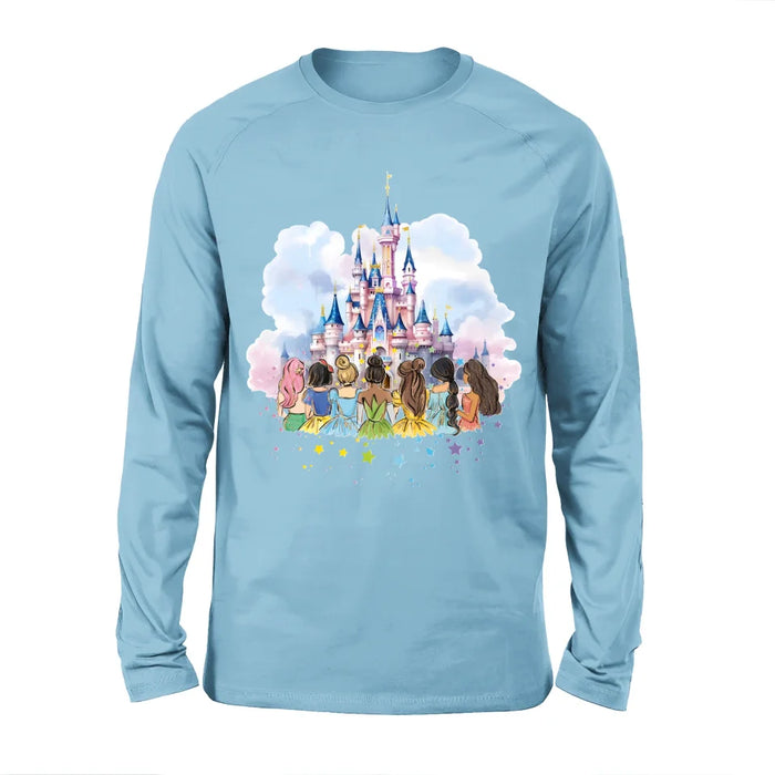 Personalized Fairy Castle Shirt/Hoodie - Gift Idea For Girls - Magic Kingdom Princess