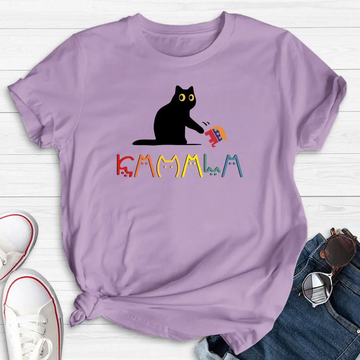 Personalized Cat Lady T-shirt/Long Sleeve/Sweatshirt/Hoodie - Gift Idea For Cat Lover