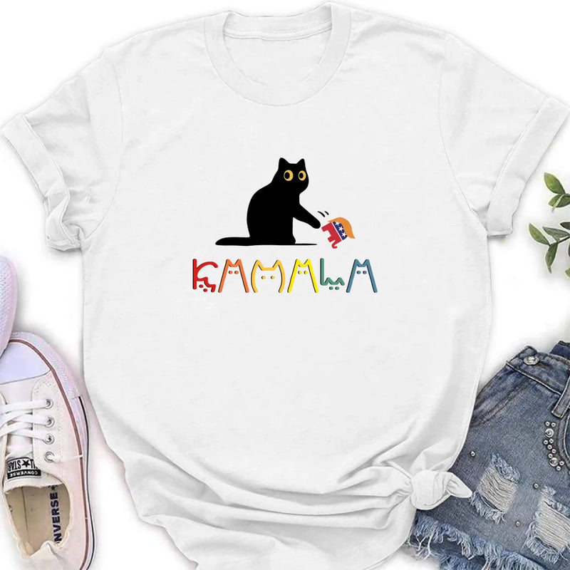 Personalized Cat Lady T-shirt/Long Sleeve/Sweatshirt/Hoodie - Gift Idea For Cat Lover