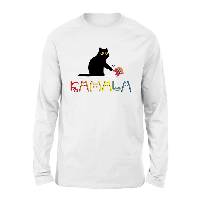 Personalized Cat Lady T-shirt/Long Sleeve/Sweatshirt/Hoodie - Gift Idea For Cat Lover