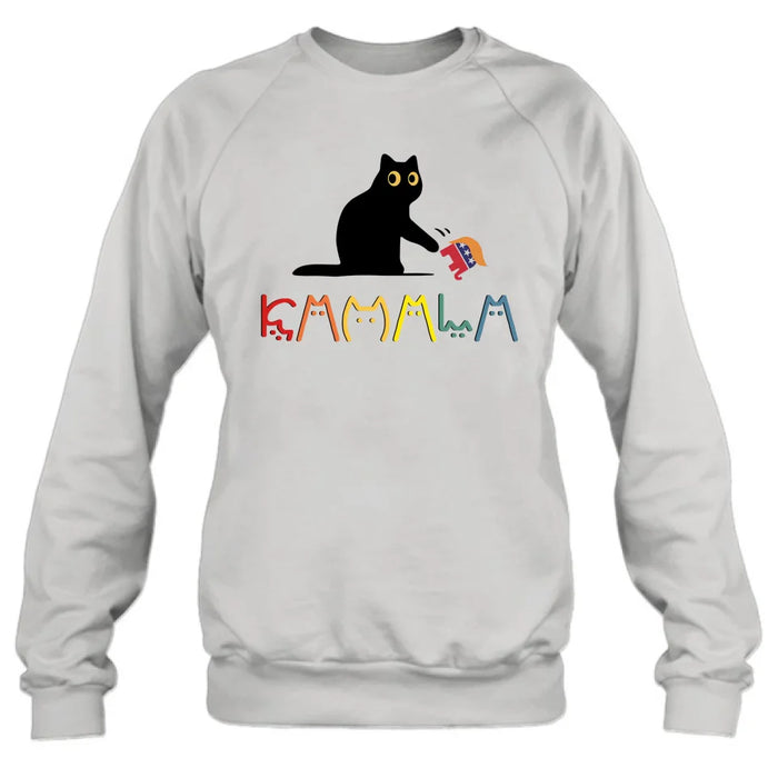 Personalized Cat Lady T-shirt/Long Sleeve/Sweatshirt/Hoodie - Gift Idea For Cat Lover