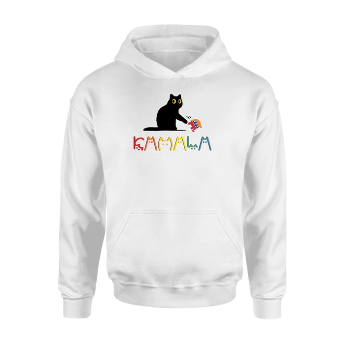 Personalized Cat Lady T-shirt/Long Sleeve/Sweatshirt/Hoodie - Gift Idea For Cat Lover