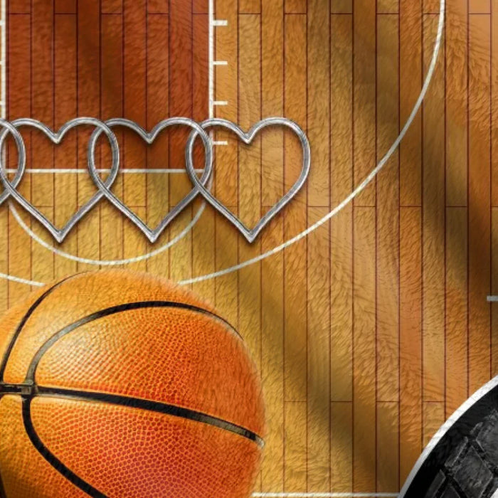 Personalized Basketball Quilt/Fleece Throw Blanket - Gift Idea For Basketball Lover