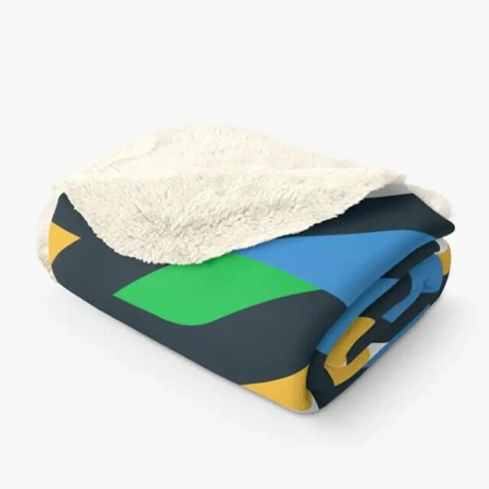 Personalized Love Letter Fleece Throw Blanket/Quilt - Gift Idea For Husband/BoyFriend - You Mean The World To Me