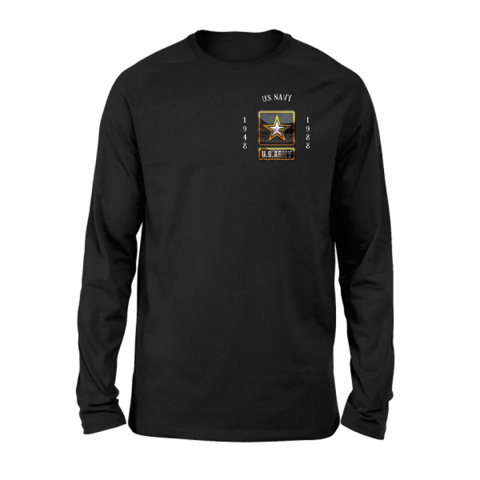 Personalized Veteran Shirt/Hoodie - Father's Day Gift Idea for Veteran