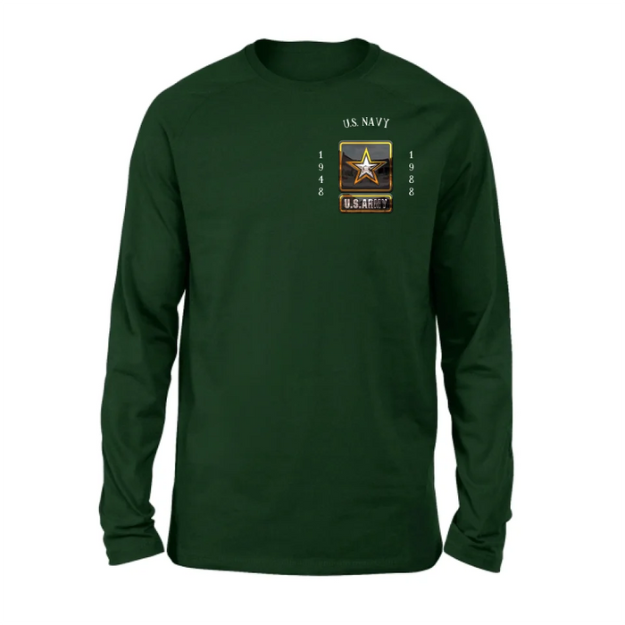 Personalized Veteran Shirt/Hoodie - Father's Day Gift Idea for Veteran