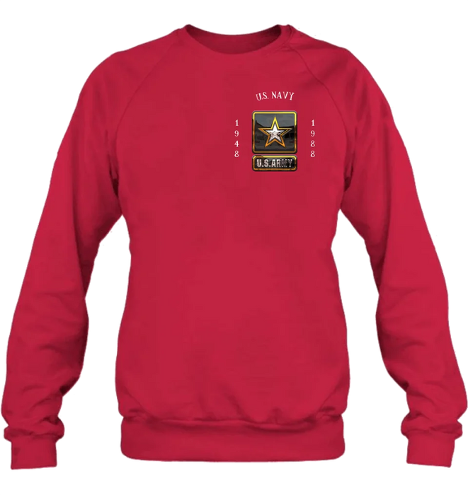 Personalized Veteran Shirt/Hoodie - Father's Day Gift Idea for Veteran