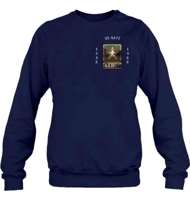 Personalized Veteran Shirt/Hoodie - Father's Day Gift Idea for Veteran