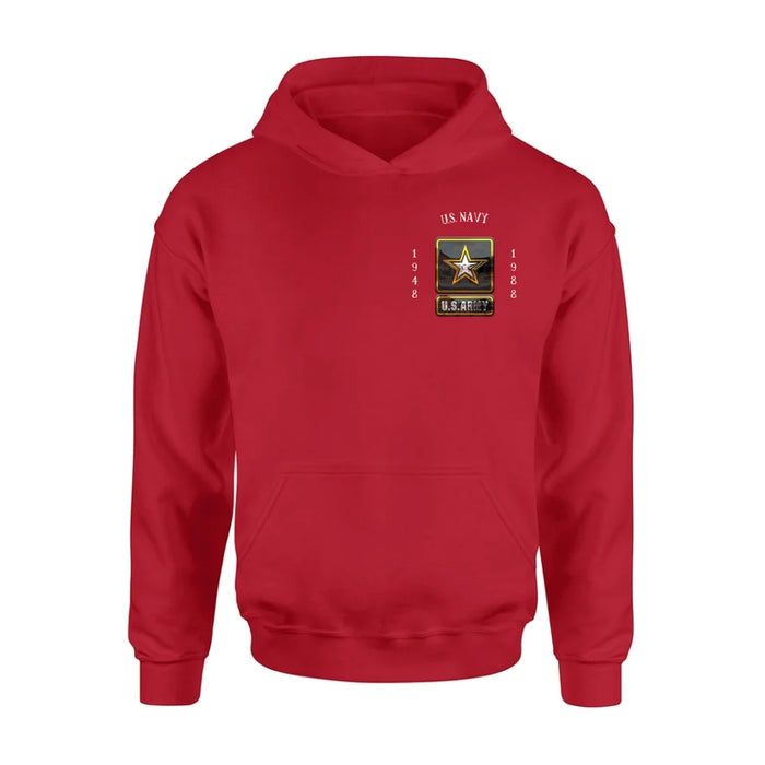 Personalized Veteran Shirt/Hoodie - Father's Day Gift Idea for Veteran