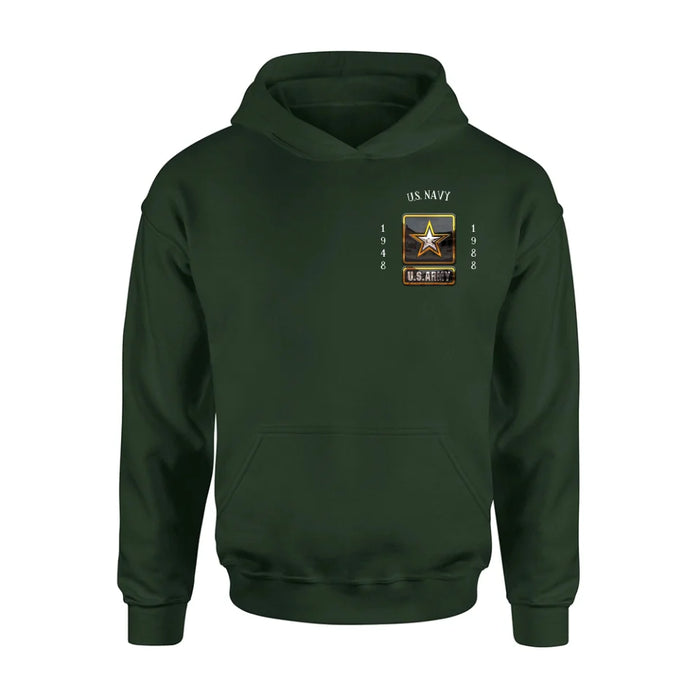 Personalized Veteran Shirt/Hoodie - Father's Day Gift Idea for Veteran